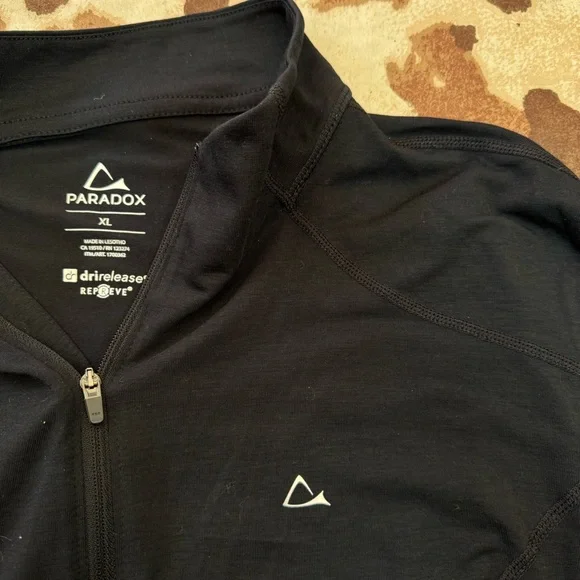 Paradox quarter zip pull over long sleeve - Picture 2 of 4